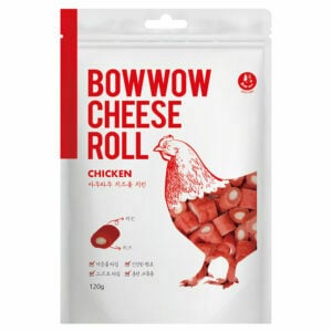 BOWWOW Cheese Roll Chicken Snack